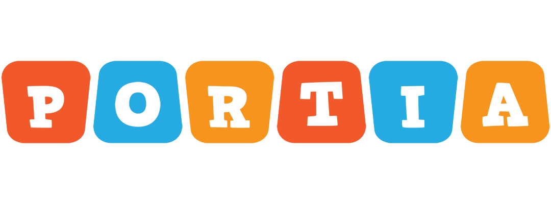 Portia comics logo