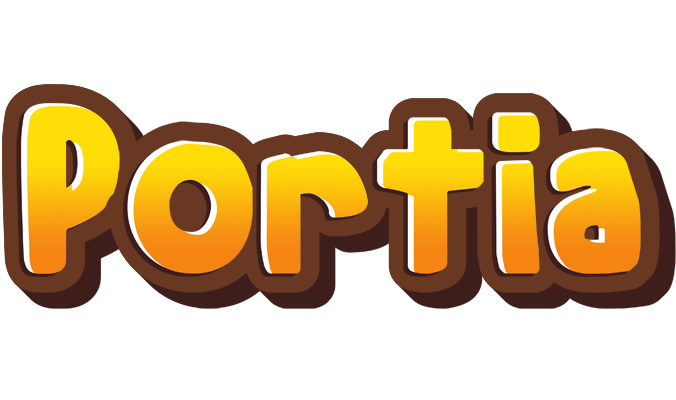 Portia cookies logo