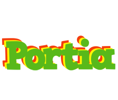 Portia crocodile logo