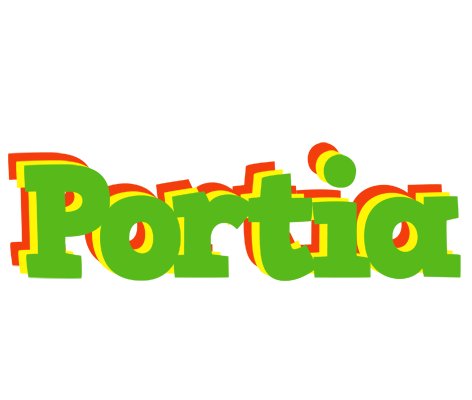 Portia crocodile logo