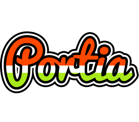 Portia exotic logo