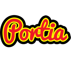 Portia fireman logo