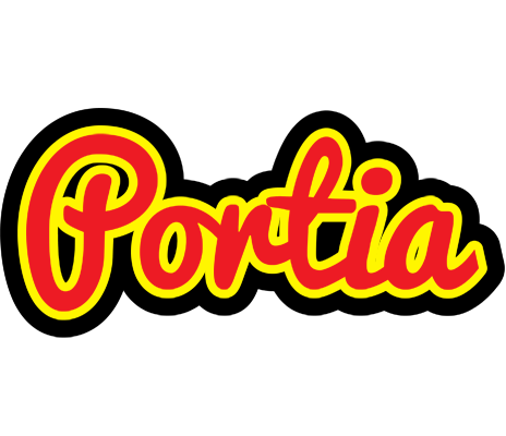 Portia fireman logo