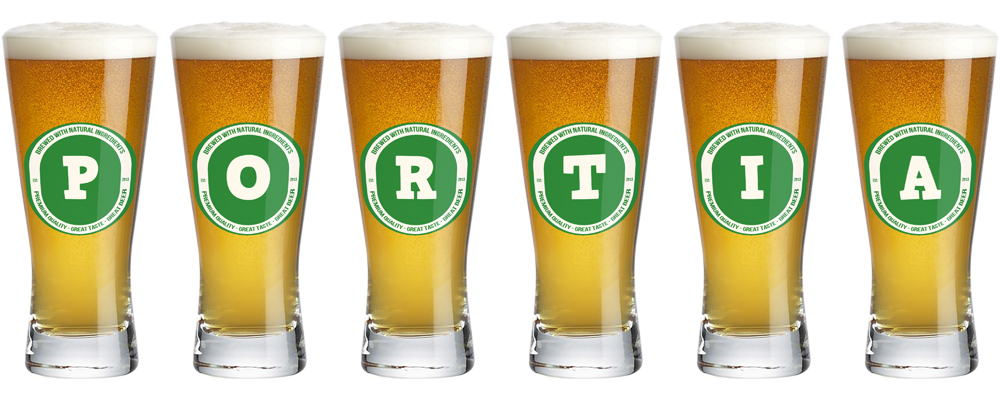Portia lager logo