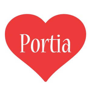 Portia love logo