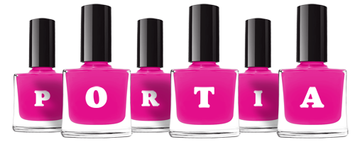 Portia nails logo