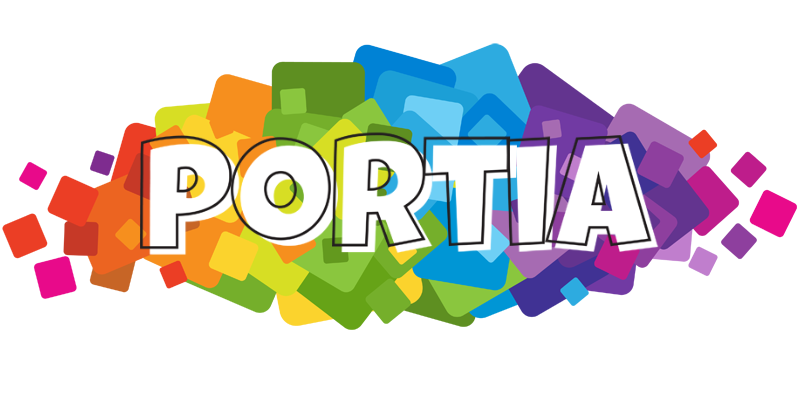Portia pixels logo