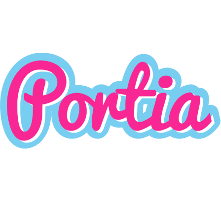 Portia popstar logo