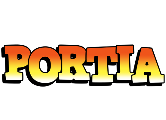 Portia sunset logo