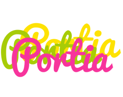 Portia sweets logo