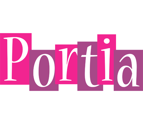 Portia whine logo