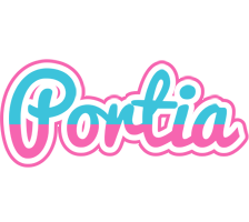 Portia woman logo