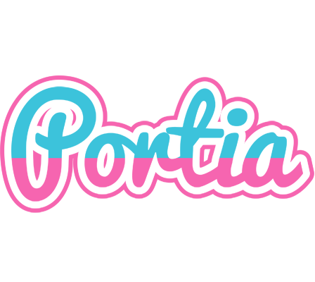 Portia woman logo