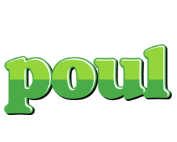 Poul apple logo