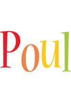 Poul birthday logo