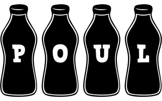 Poul bottle logo