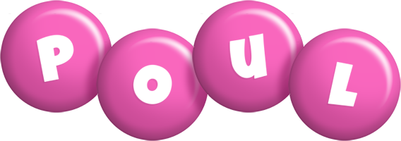 Poul candy-pink logo