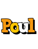 Poul cartoon logo