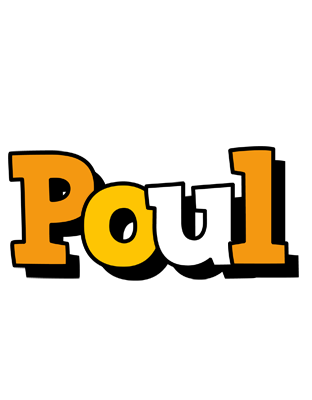 Poul cartoon logo