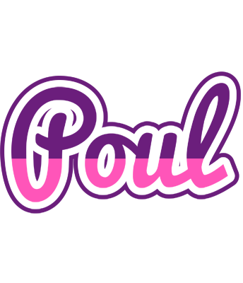 Poul cheerful logo