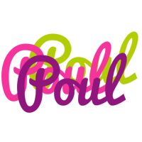 Poul flowers logo