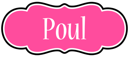 Poul invitation logo