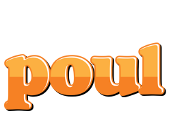 Poul orange logo