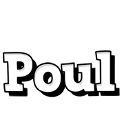 Poul snowing logo