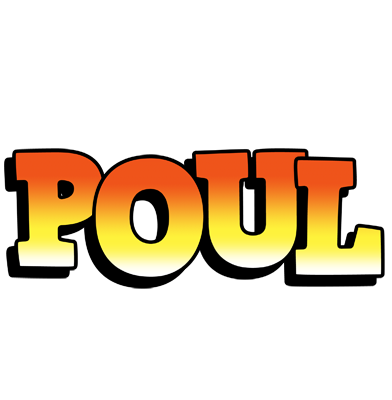 Poul sunset logo