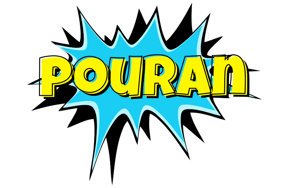 Pouran amazing logo