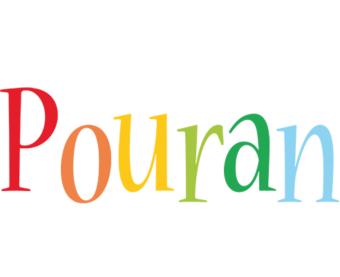 Pouran birthday logo