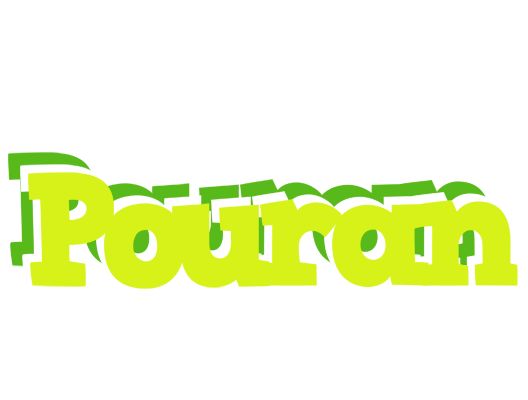 Pouran citrus logo