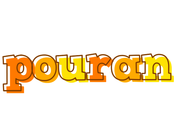 Pouran desert logo