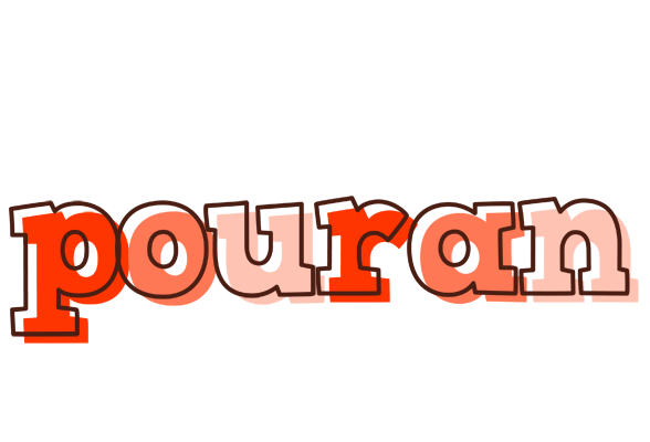 Pouran paint logo