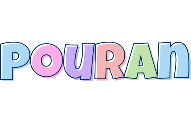 Pouran pastel logo