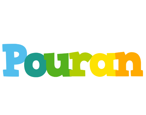 Pouran rainbows logo