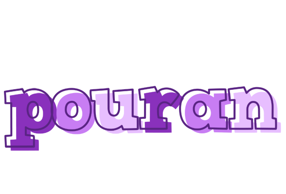 Pouran sensual logo