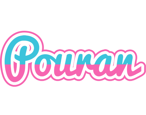 Pouran woman logo