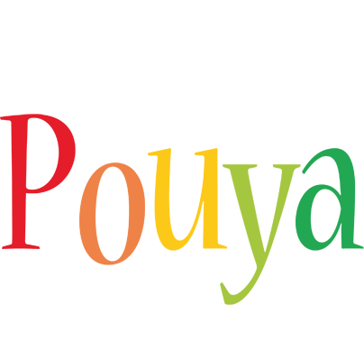 Pouya birthday logo