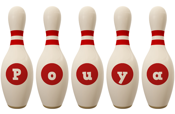 Pouya bowling-pin logo