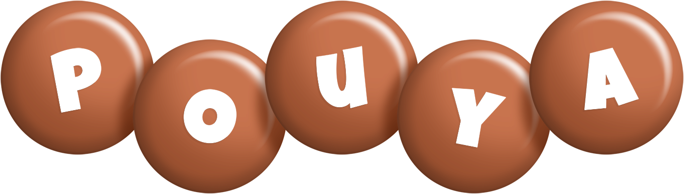 Pouya candy-brown logo
