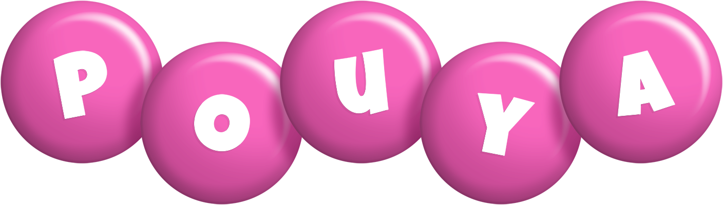 Pouya candy-pink logo