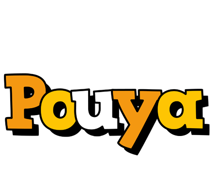 Pouya cartoon logo