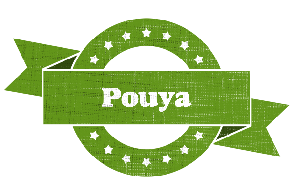 Pouya natural logo