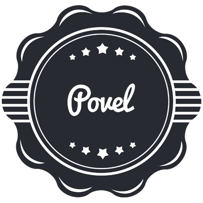 Povel badge logo