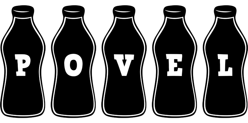 Povel bottle logo