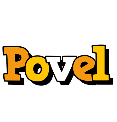 Povel cartoon logo
