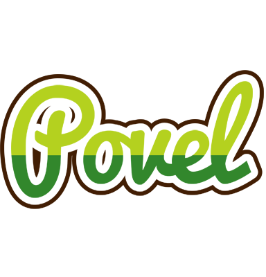 Povel golfing logo