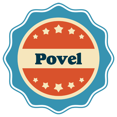 Povel labels logo