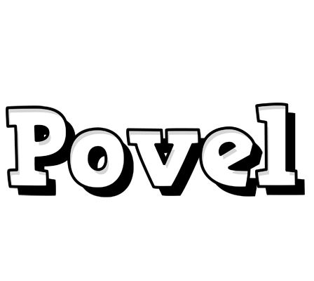 Povel snowing logo